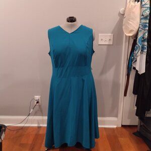 Lane Bryant Turquoise Professional/ Business Dress